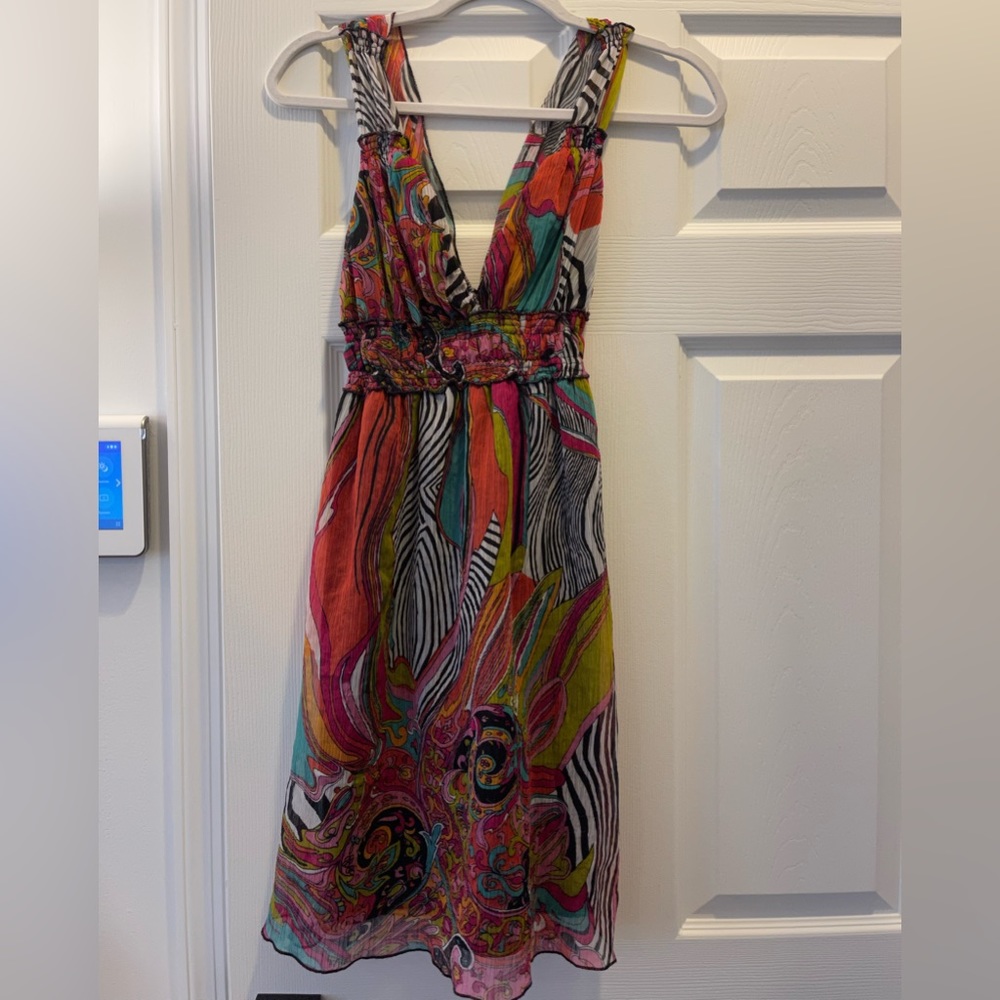 Fire Los Angeles dress